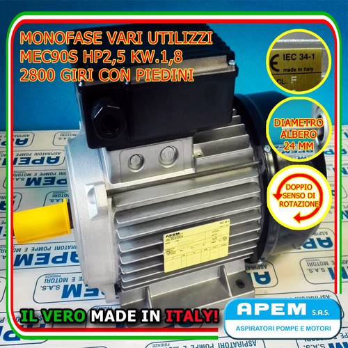 Motore elettrico monofase 5 - motore,