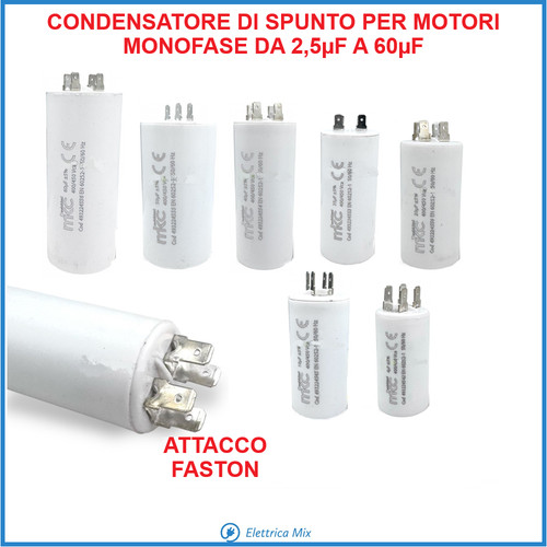 Condensatore spunto per - di,